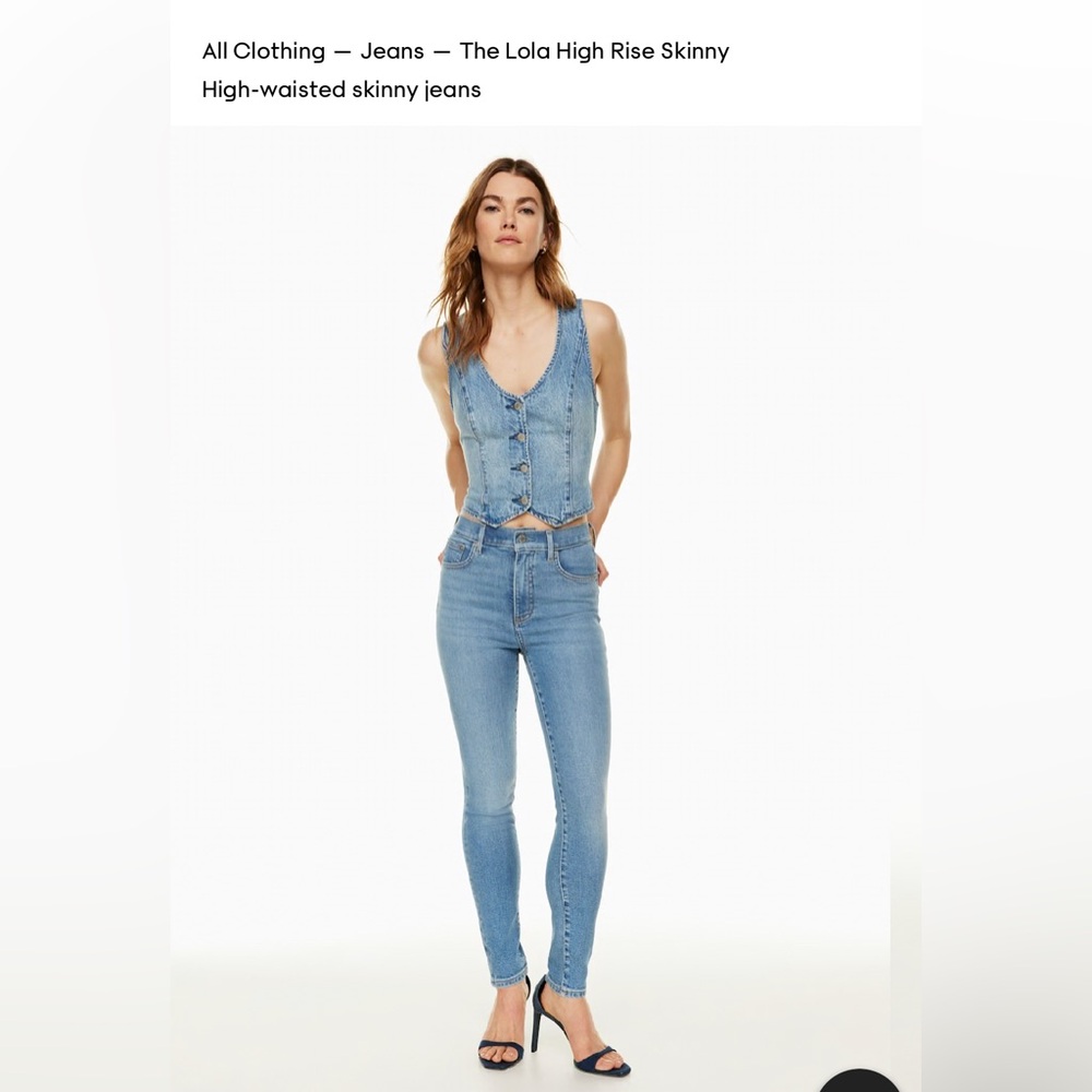 Denim Forum Lola skinny jeans